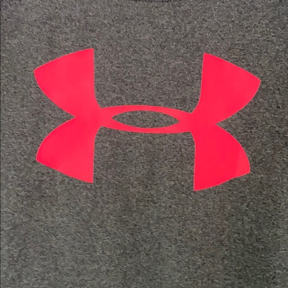 Under Armour Logo Workout Top - Picture 2 of 4